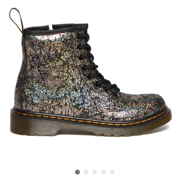 Dr Martens’1460 Faux Fux Lined Lace Up Boot - Youth - Picture 1 of 8